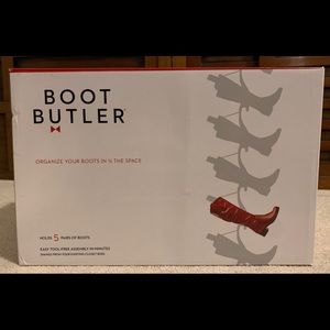 New Boot Butler - Holds 5 Pairs of Boots